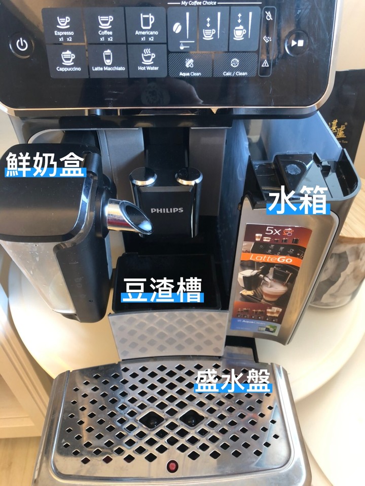 點我看大圖 兼具美感與直覺的全自動義式咖啡機,飛利浦EP3246