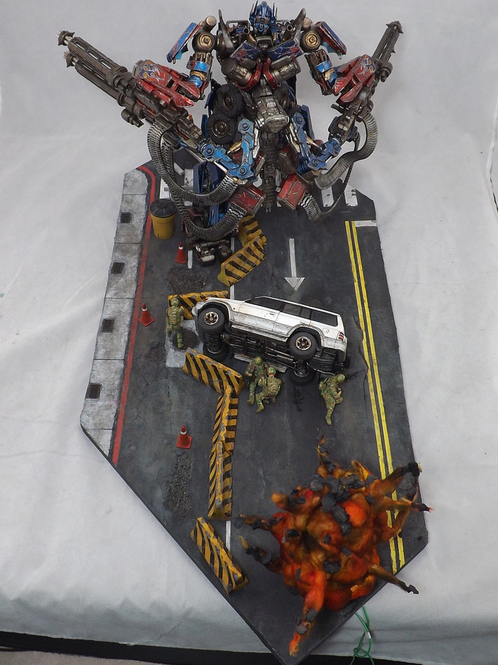 TOMY DMK01 柯博文 城市道路場景(圖非常的多)