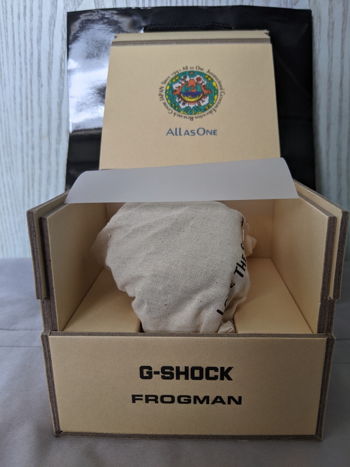 ［開箱］G Shock GWF-A1000K-2AJR 鯨豚蛙人 I.E.C.R.C. JP
