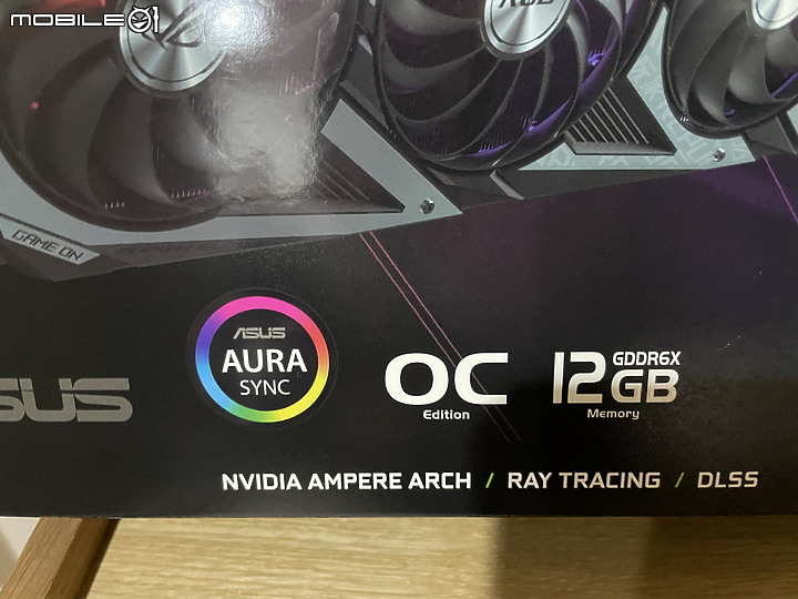 點我看大圖 Ti 信仰 ROG STRIX RTX3080 Ti O12G 速開箱