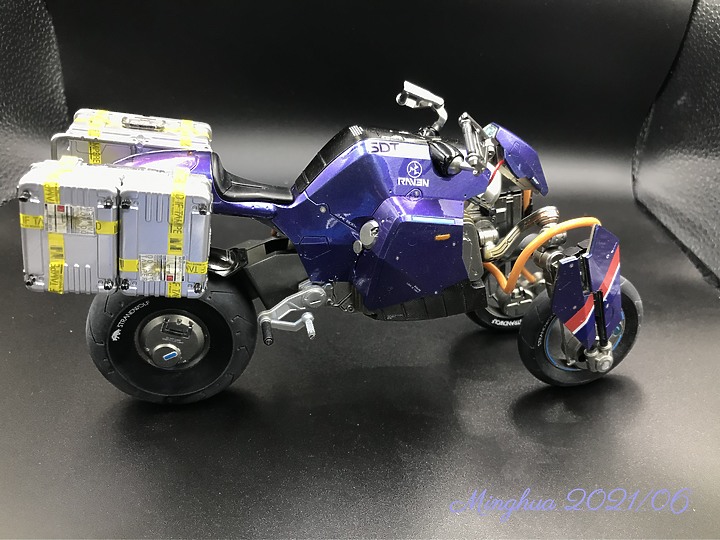 Kotobukiya 壽屋 1/12 死亡擱淺 倒三輪車 + Ludens 簡單分享