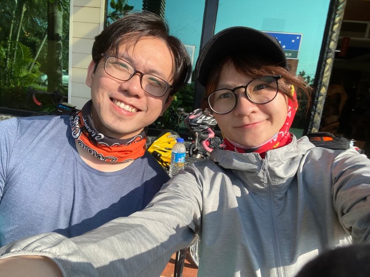 隨性老婆逼著老公一起的蜜月單車環島之旅-DAY 2 四重溪到金崙