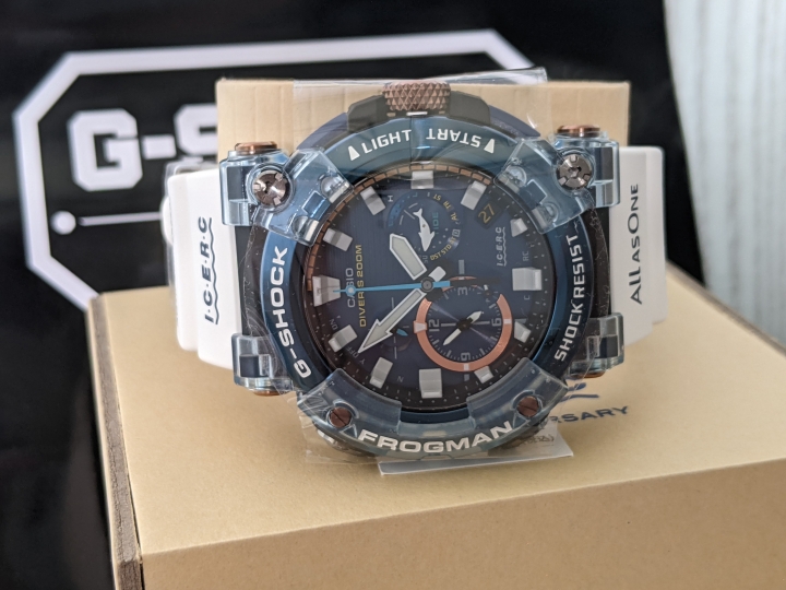 ［開箱］G Shock GWF-A1000K-2AJR 鯨豚蛙人 I.E.C.R.C. JP