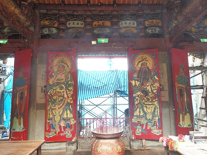 北埔慈天宮 — 閩粵合作墾殖新竹山區的歷史見證，修繕中的百年古蹟