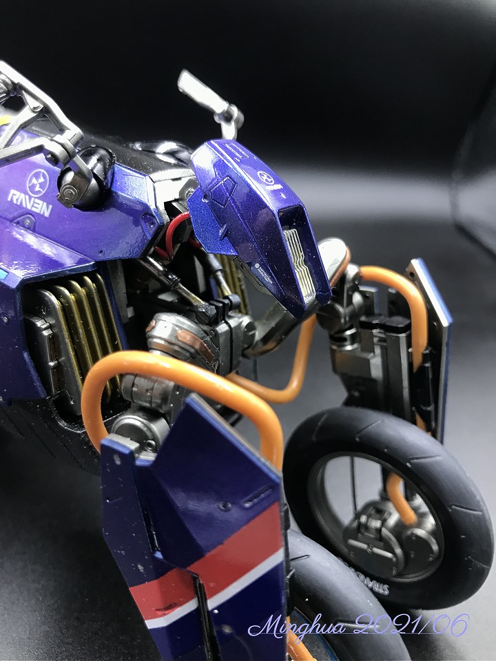Kotobukiya 壽屋 1/12 死亡擱淺 倒三輪車 + Ludens 簡單分享