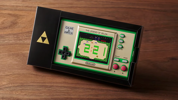 賀35週年！「Game&Watch：薩爾達傳說」經典掌機11/12開賣