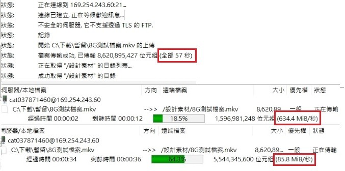 NAS內網10G網路傳輸速度問題請教
