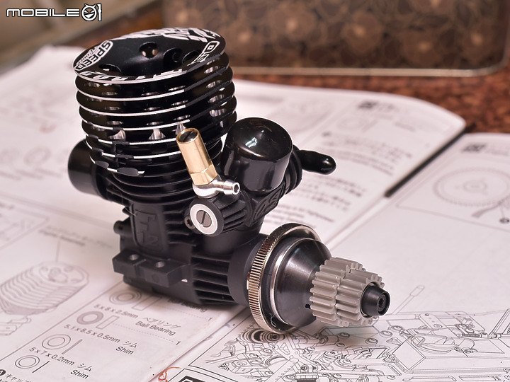 點我看大圖 【Kyosho引擎房車】新增影片:啟動台/引擎聲 Kyosho 4WD V-ONE R4 Evo 1/10 引擎房車 製作全紀錄(圖多) 新增影片:啟動台/引擎聲