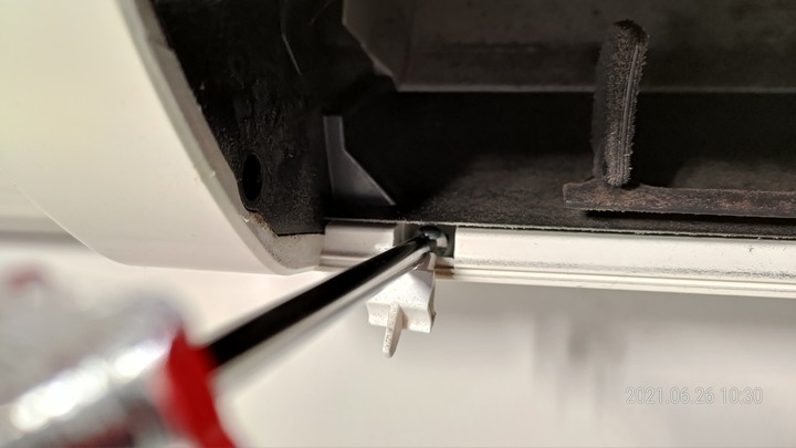 DIY國際牌LJ分離式冷氣室內機清洗