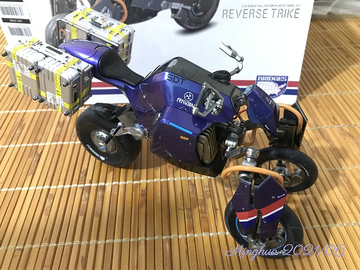 Kotobukiya 壽屋 1/12 死亡擱淺 倒三輪車 + Ludens 簡單分享