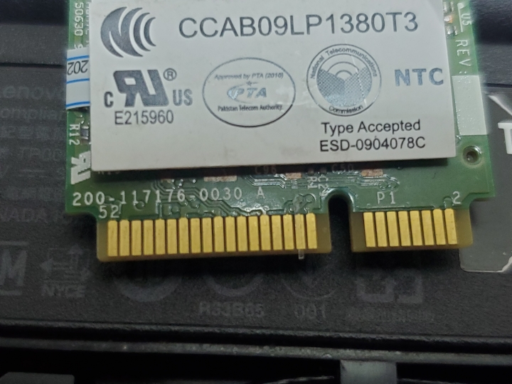 透明膠帶，拯救了小黑的無線網路 lenove THINKPAD Edge E320