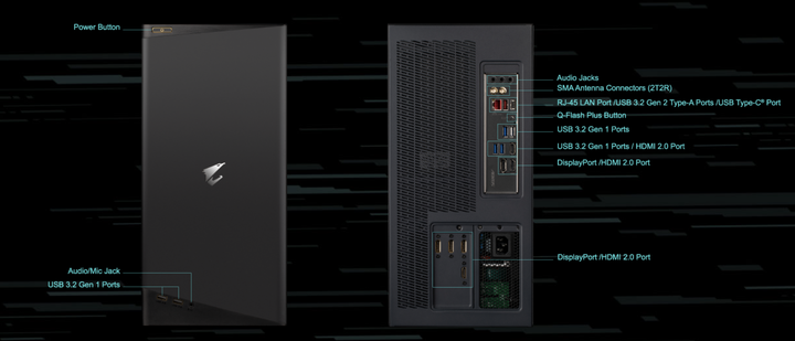 技嘉推出新款 AORUS MODEL X/MODEL S 電競主機 以全塔/迷你、Intel/AMD 雙線組合主攻頂級效能