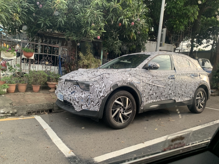抓到偽裝車
