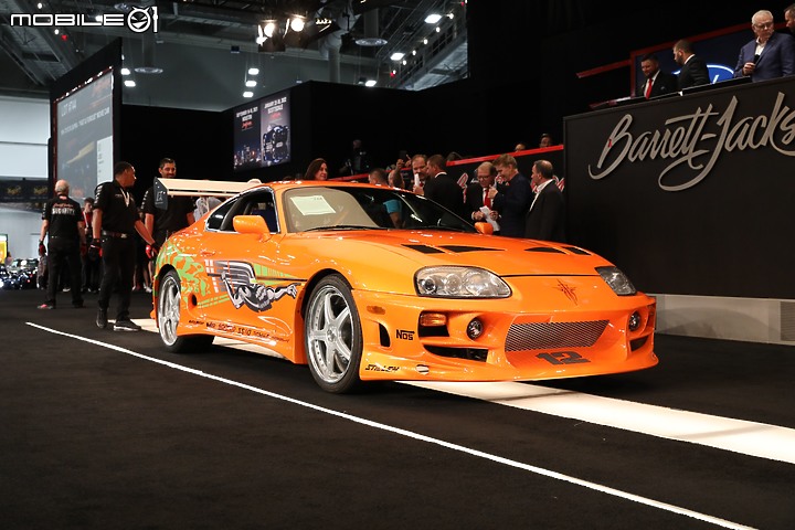 【玩命關頭】保羅沃克成名戰駒「Toyota Supra」,以超過1500萬元新台幣高價賣出!