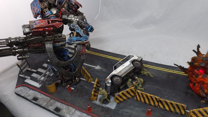 TOMY DMK01 柯博文 城市道路場景(圖非常的多)
