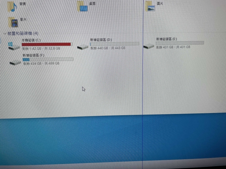 硬碟分割問題