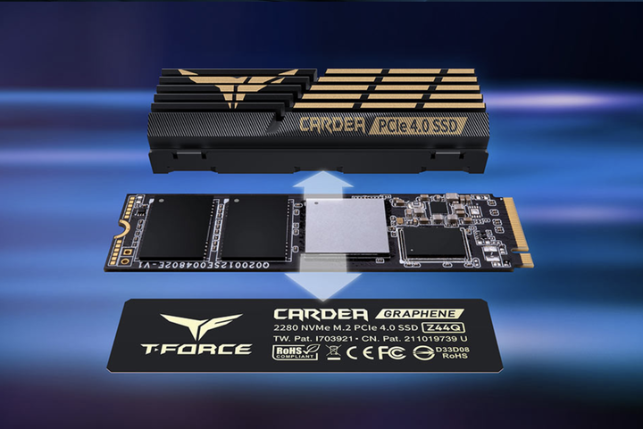 十銓推出 T-FORCE CARDEA Z44Q PCIe 4.0 SSD 採用 QLC 晶片打造 TB 級容量