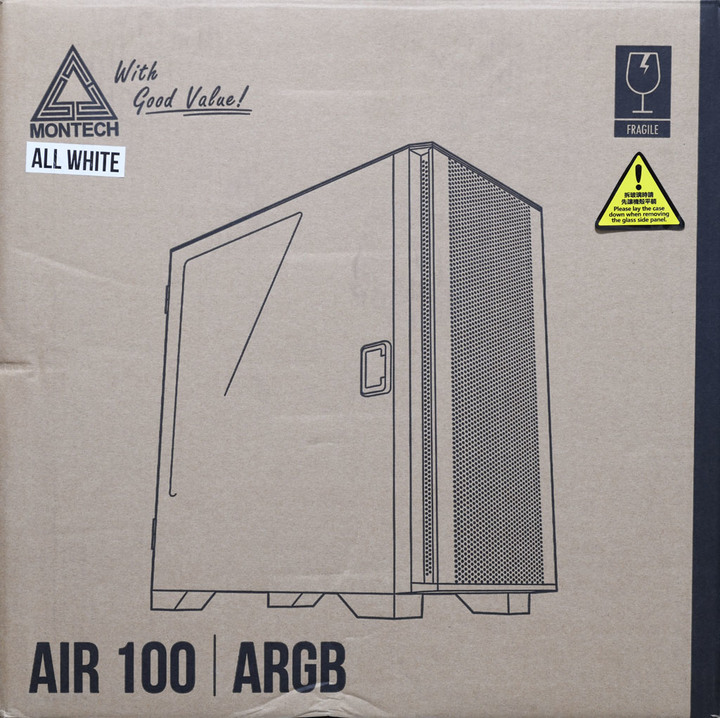 MONTECH君主AIR 100 ARGB機殼簡介