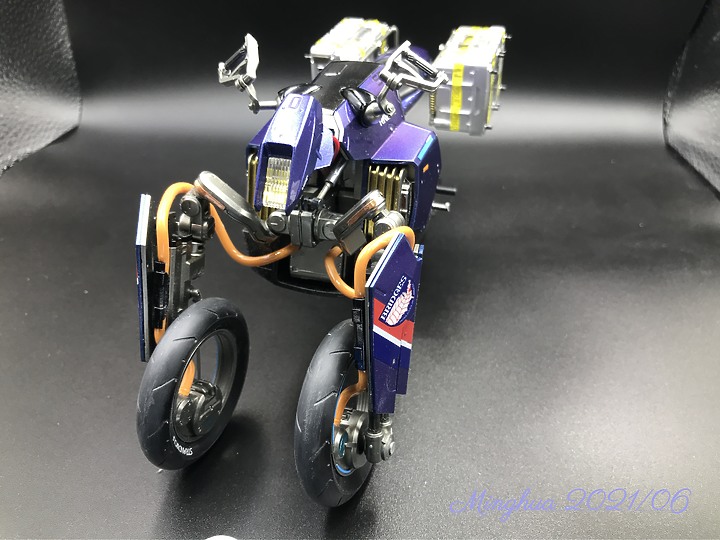 Kotobukiya 壽屋 1/12 死亡擱淺 倒三輪車 + Ludens 簡單分享
