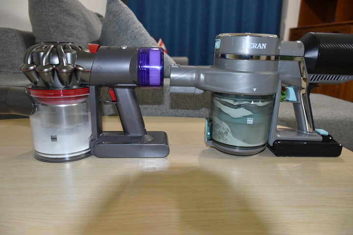 Dyson vs. HERAN(禾聯) 高低大價差無線吸塵器比拚