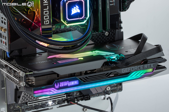 ZOTAC GAMING GeForce RTX 3080 Ti AMP Holo 顯示卡開箱實測 緊緻身形內的效能選擇