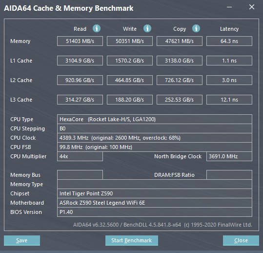 Intel第十一代Rocket Lake Core i5-11400簡測