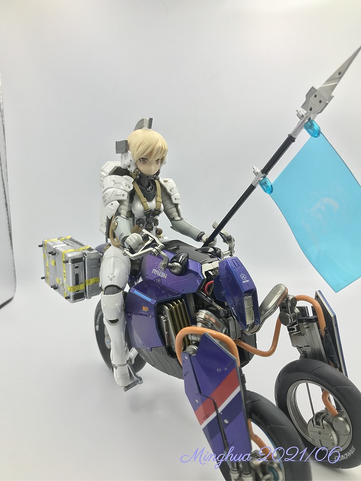 Kotobukiya 壽屋 1/12 死亡擱淺 倒三輪車 + Ludens 簡單分享