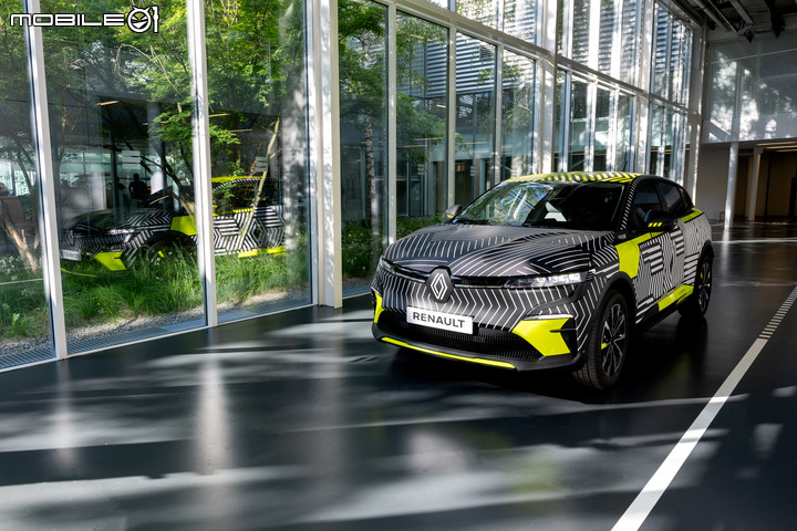 【海外新訊】Renault釋出Megane E-Tech Electric測試照，基於CMF-EV平台、具備450公里續航！