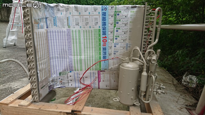 (中篇)壁掛空調防鏽加強處理