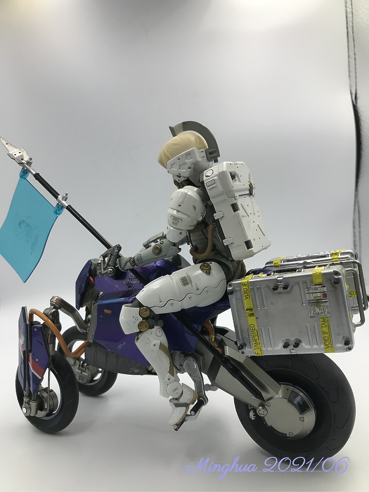 Kotobukiya 壽屋 1/12 死亡擱淺 倒三輪車 + Ludens 簡單分享