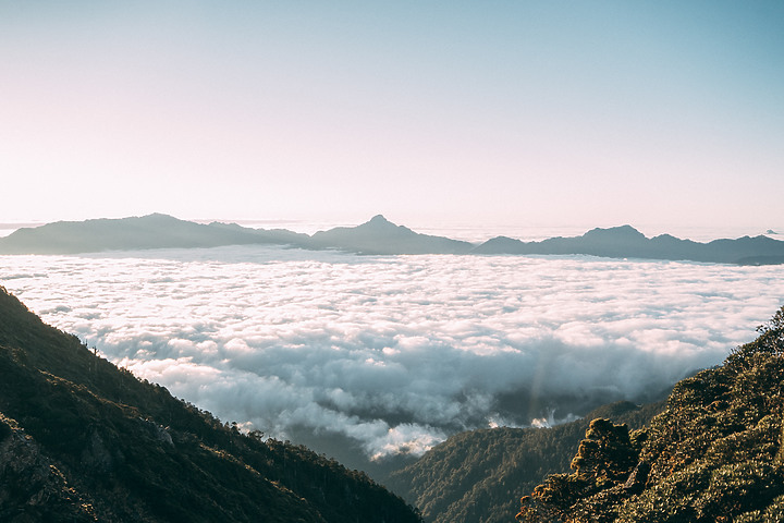 【雪山主峰】台灣第二高峰的美照分享(雲海大景)