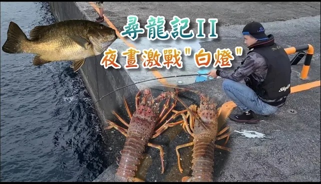【基隆白燈海釣】-尋龍記2/巧遇沉底紅槽大咬/釣龍蝦斤級挑戰TAIWAN FISHING LOBSTER