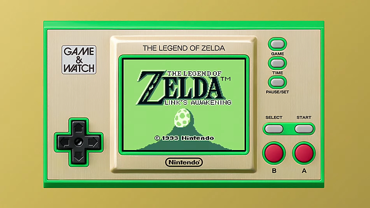 賀35週年！「Game&Watch：薩爾達傳說」經典掌機11/12開賣