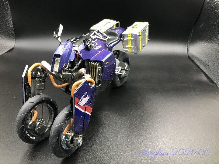 Kotobukiya 壽屋 1/12 死亡擱淺 倒三輪車 + Ludens 簡單分享
