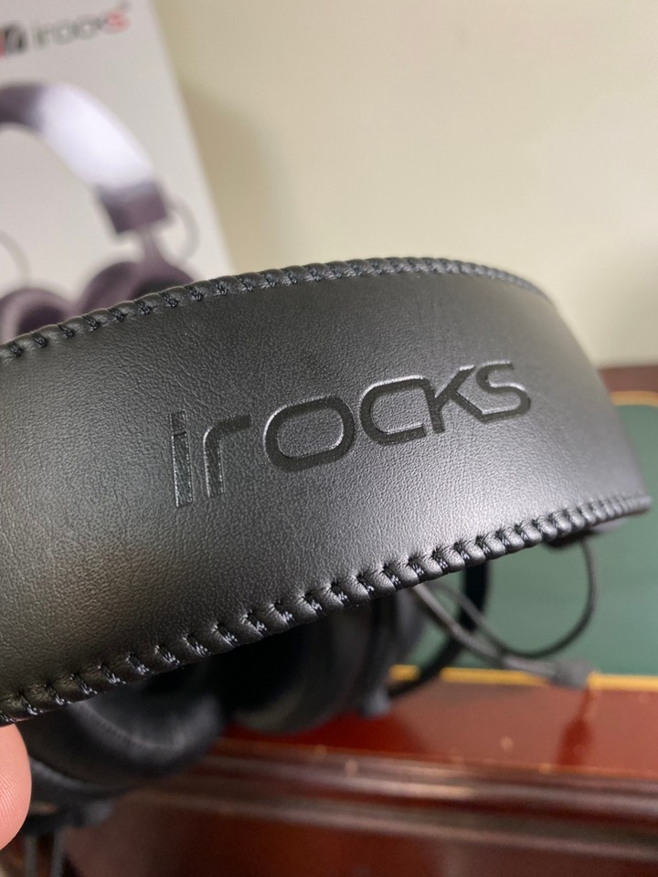 2k內遊戲音樂兼顧 irocks real 有線耳罩式耳機開箱