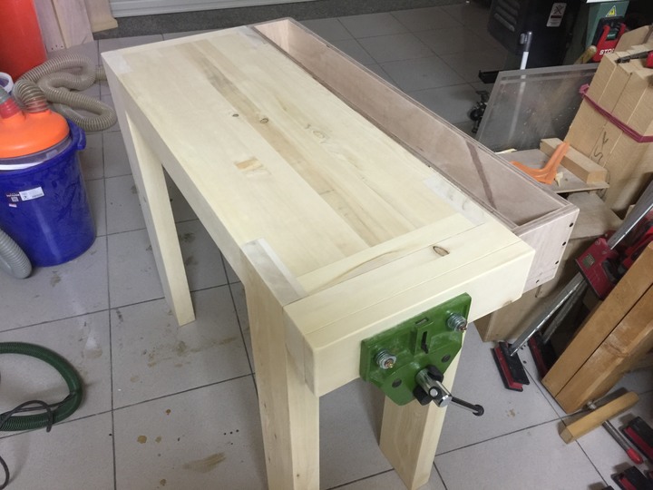 (舊作)小型木工桌..