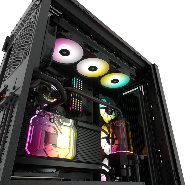 CORSAIR 發表 H170i ELITE CAPELLIX 420 水冷 AIO 與全塔式 7000 系列機殼 以超強壓制力冷卻 CPU 熱情
