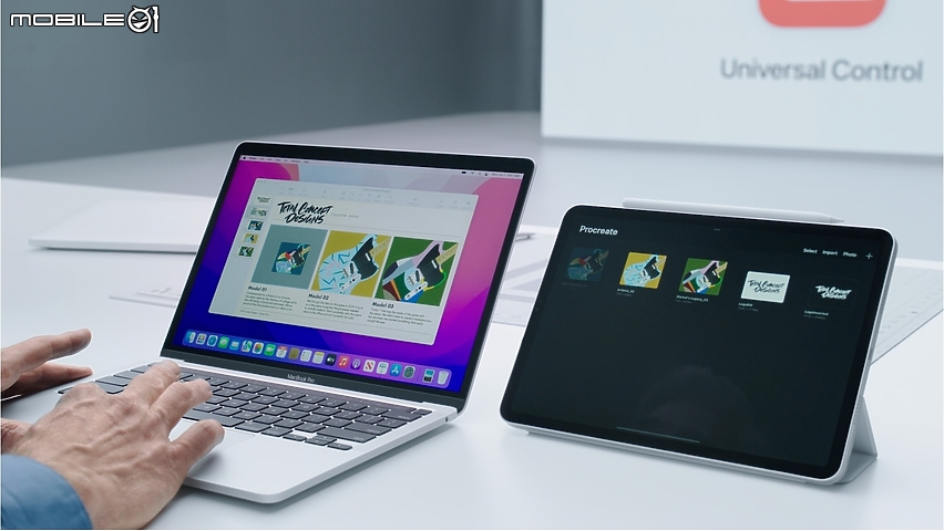 Apple macOS Monterey 正式發表 Universal Control 無『線』你的跨裝置作業！
