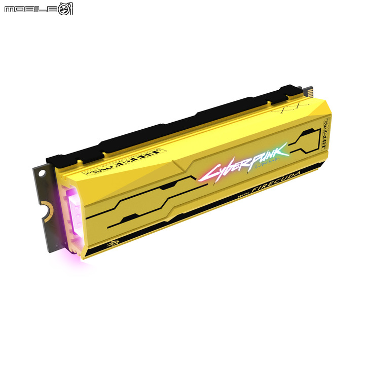 Seagate 推出 FireCuda 520 SSD《電馭叛客2077》限定版 以全球限量 2077 組開賣!
