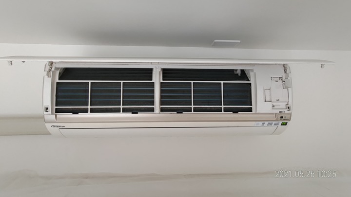 DIY國際牌LJ分離式冷氣室內機清洗