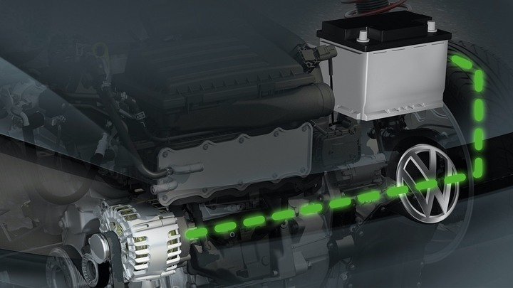 福斯從Golf 8開始正式進入48V輕油電時代