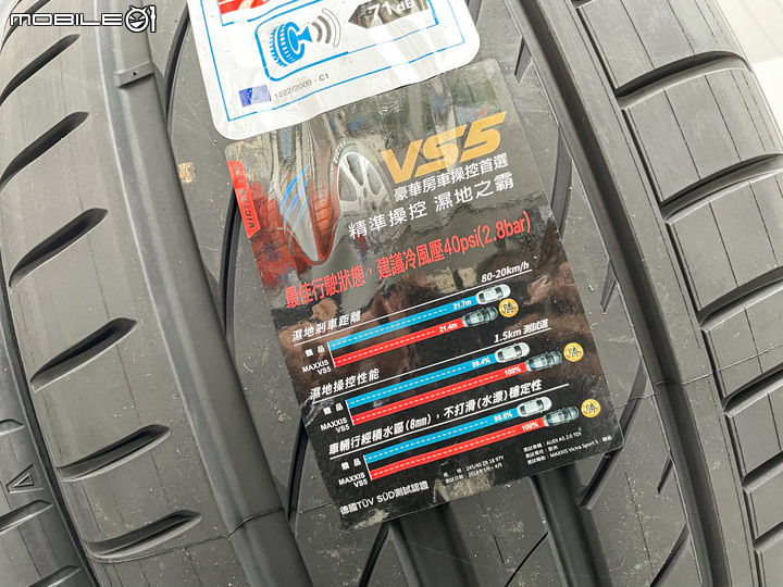 MAXXIS VS5 試胎體驗;表現全面、高C/P值運動型胎款!