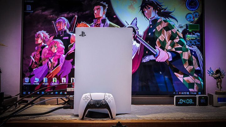 [開箱] PS5+午夜黑控制器 泡泡不專業改造分享