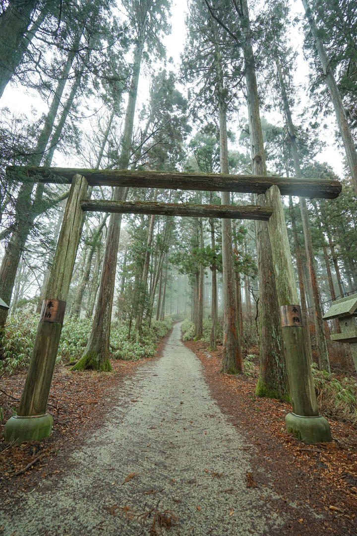 冬季漫步大阪最高山-金剛山葛木神社攻頂遊記