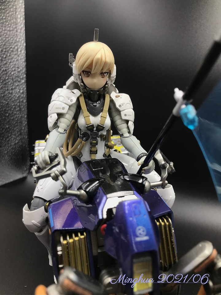 Kotobukiya 壽屋 1/12 死亡擱淺 倒三輪車 + Ludens 簡單分享
