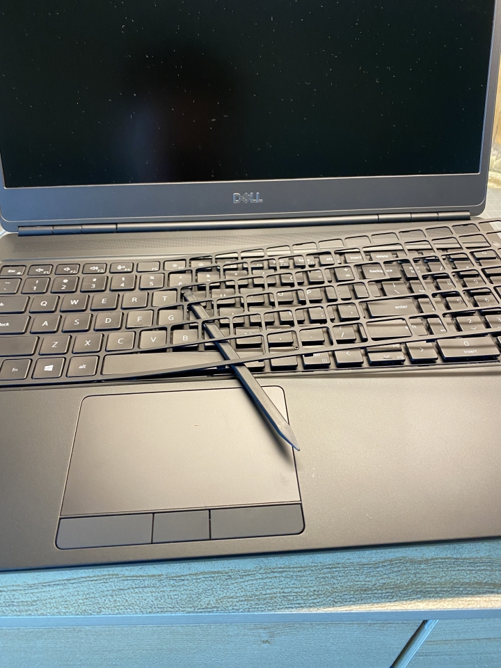 Dell Precision 7550改裝鍵盤