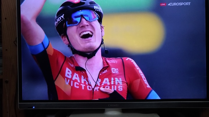恭喜Bahrain Victorious(美利達) Mark Padun連拿2021小環法(Critérium du Dauphiné)第七、八站冠軍