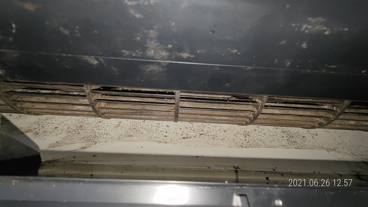 DIY國際牌LJ分離式冷氣室內機清洗