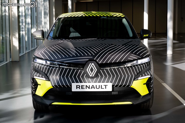 【海外新訊】Renault釋出Megane E-Tech Electric測試照,基於CMF-EV平台、具備450公里續航!