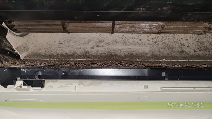 DIY國際牌LJ分離式冷氣室內機清洗